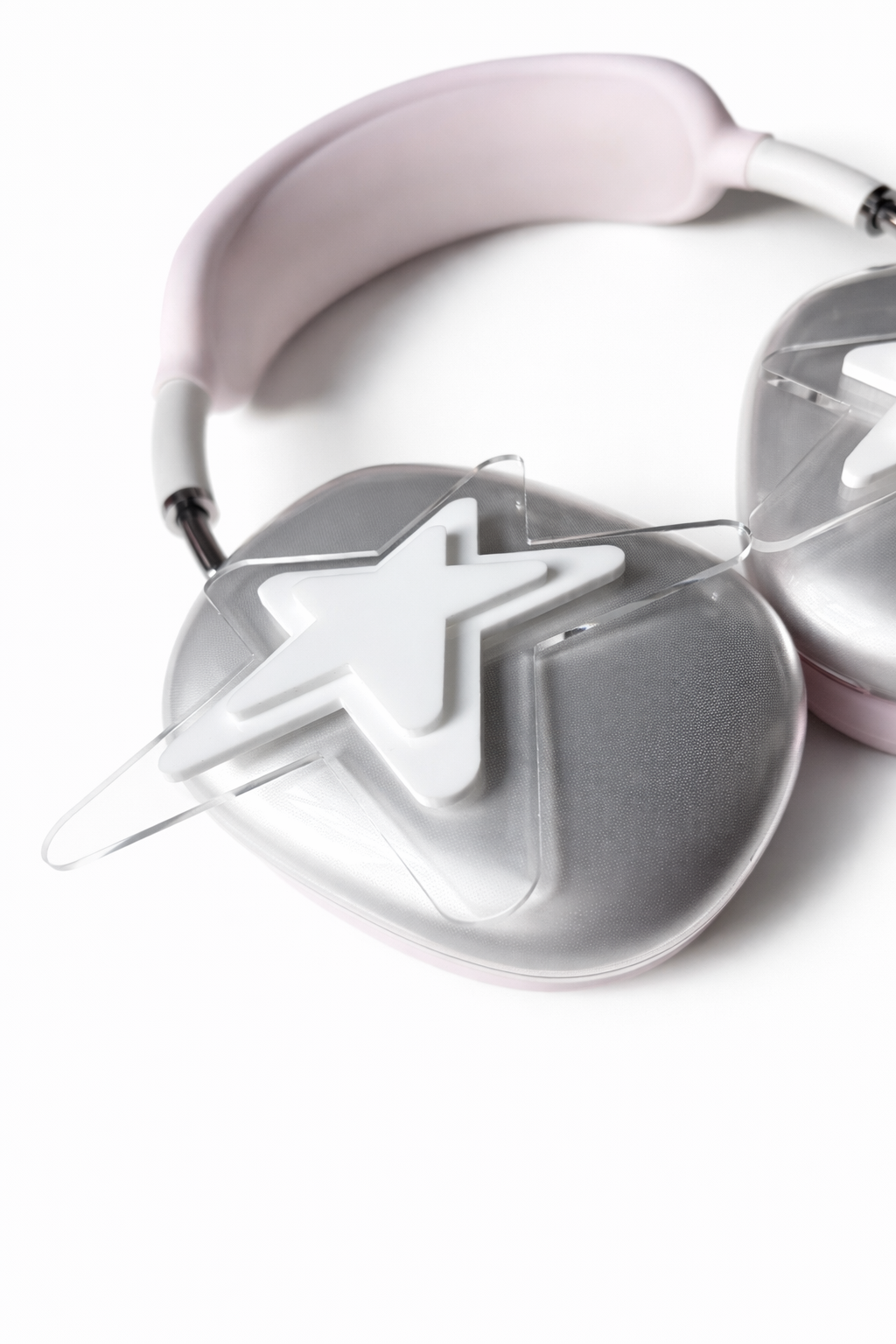 White Star Headphone Charm set