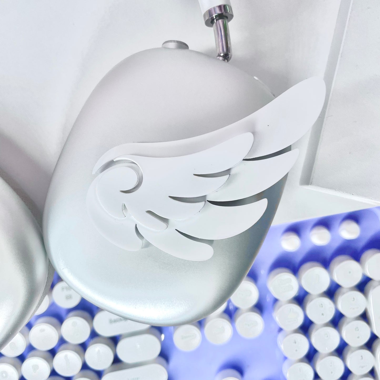 Angel Wing Headphone Charm SET